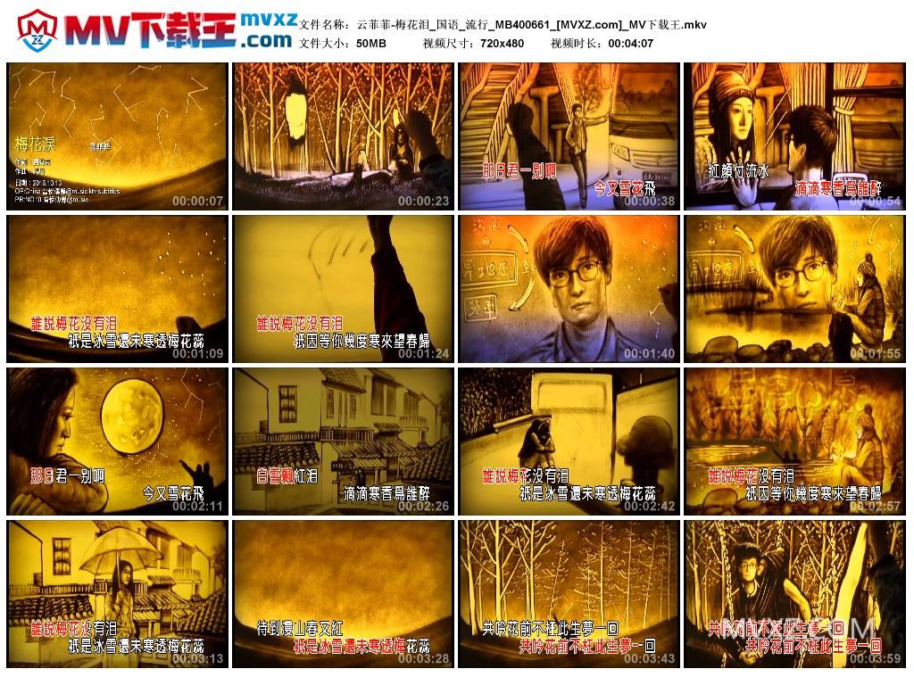 云菲菲-梅花泪_国语_流行_MB400661